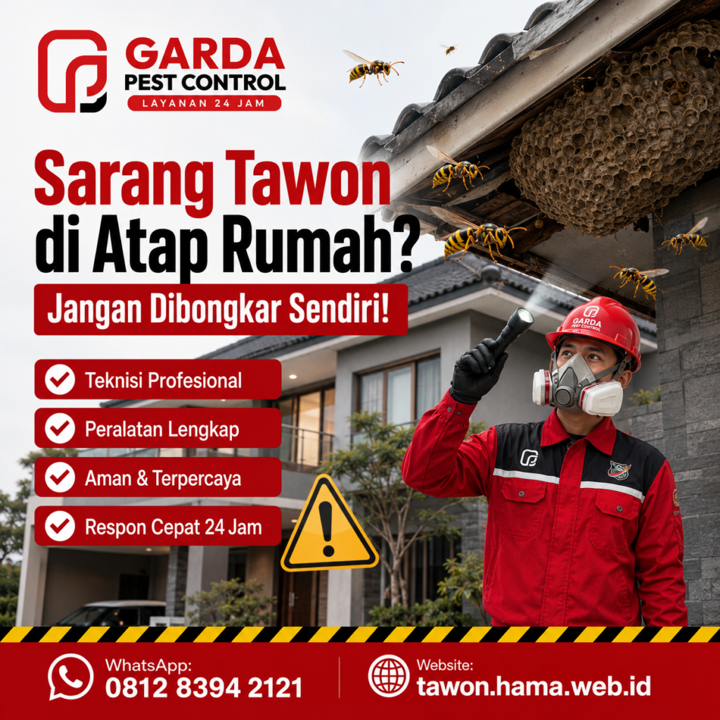 Jasa Evakuasi Sarang Tawon Sukoharjo: Layanan Aman, Cepat, dan Bergaransi