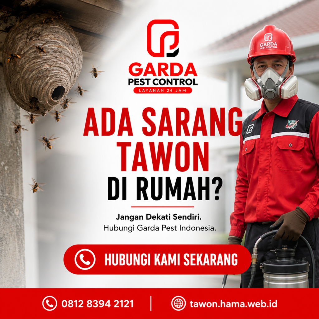 Jasa Pembasmi Tawon untuk Rumah dan Properti