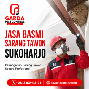 Biaya Jasa Evakuasi Sarang Tawon di Sukoharjo